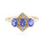 18K Tanzanite Gold Ring (Adela Gold)