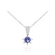 Collier en or et Tanzanite AAA