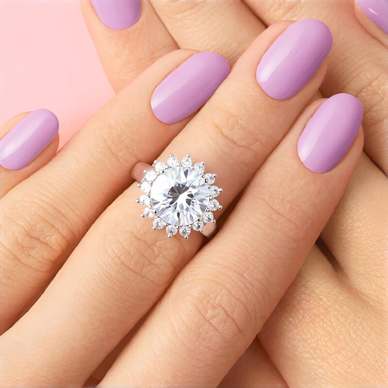 Anello in argento con Zircone