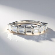 Bague en argent et Zircon