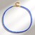 Collana in argento con Opale Blu dell'Etiopia