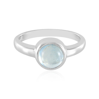 Anello in argento con Acquamarina Ofiki