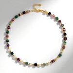Collana in argento con Fluorite