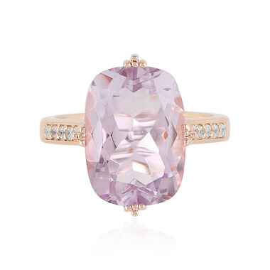 Lavendel-Amethyst-Silberring