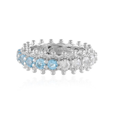 Edelstein-Silberring (Dallas Prince Designs)