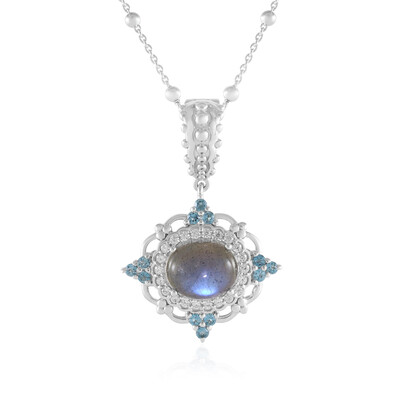 Labradorite Silver Necklace (Dallas Prince Designs)