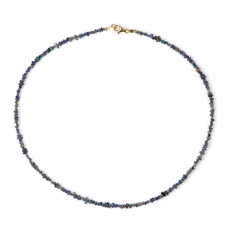 Collana in argento con Opale Mezezo