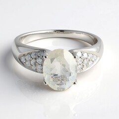 Anello in argento con Ortoclasio