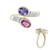 Bague en or et Tanzanite