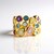 Anello in argento con Ametista Verde (de Melo Essence)
