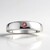 Anello in argento con Tormalina Rosa Nigeriana