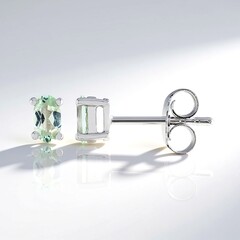 Orecchini in argento con Ambligonite