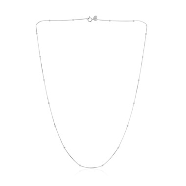 Silberhalskette - 1,46 g - 50 cm
