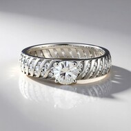 Anello in argento con Zircone (de Melo Essence)