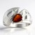 Bague en argent et Citrine Madère (Pallanova)