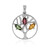 Pendentif en argent et Tourmaline