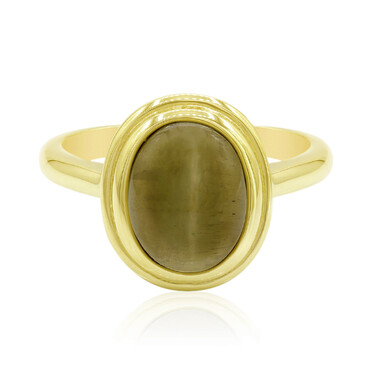 Apatit-Katzenauge-Goldring (Tenner Diniz)