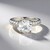 Anello in argento con Topazio Bianco