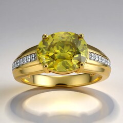 Anello in oro con Sfalerite Bulgara