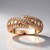 Bague en or et Diamant rose de France SI1 d'Argyle  (Annette)