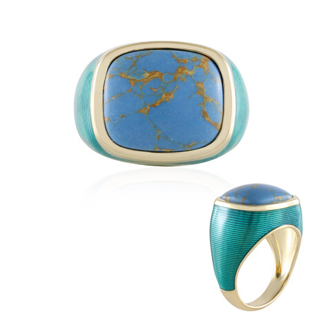 Bague en argent et Turquoise (Adela Silber)