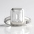 Anello in argento con Topazio Bianco (MONOSONO COLLECTION)
