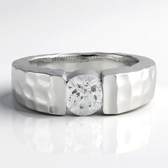 Anello in argento con Zircone