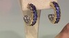 Pendientes en plata con Tanzanita (Gems en Vogue)