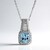 Collana in oro con Acquamarina Brasiliana AAA (CIRARI)