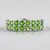 Anello in argento con Diopside Russo