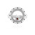Anillo en plata con Granate de Mozambique