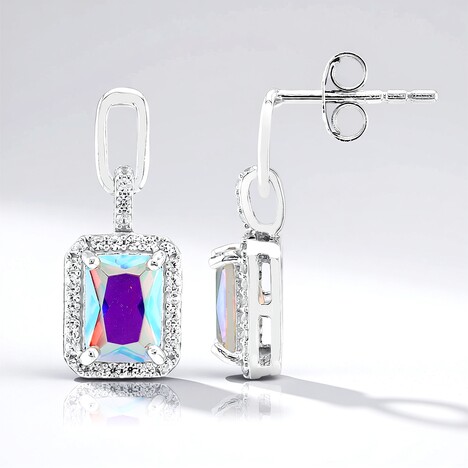 Orecchini in argento con Quarzo Moonlight
