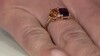 Gouden ring met een citrien