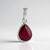 Ciondolo in argento con Rubino Bemainty