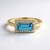 Anello in oro con Zircone Ratanakiri (Adela Gold)