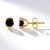 Orecchini in argento con Rodolite Lampone