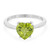 Manchurian Peridot Silver Ring