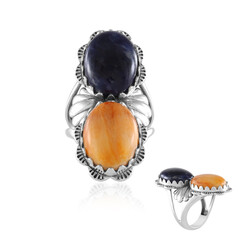 Edelstein-Silberring (Desert Chic)