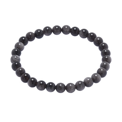 Bracciale con Ossidiana Argentata