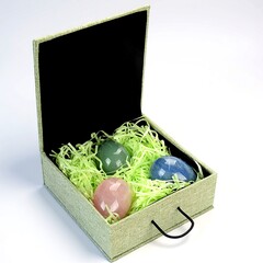 Accessoire et Quartz bleu