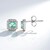 Orecchini in argento con Smeraldo Color Paraiba