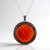 Collana in argento con Agata Rossa