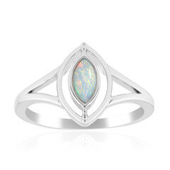 Australian Opal Silver Ring