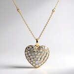 Collana in oro con Diamante Fancy SI2 (CIRARI)