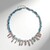 Collar en plata con Perla blanca Freshwater