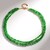 Collana in argento con Tsavorite della Tanzania