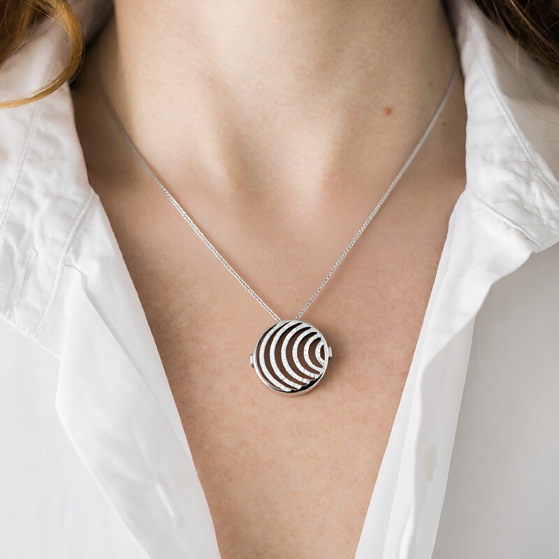 Zilveren hanger met Welo-opalen (SAELOCANA)