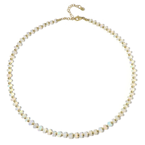 Collier en argent et Opale Welo