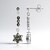 Orecchini in argento con Marcassite