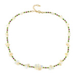 Collana in argento con Opale di Welo (Riya)